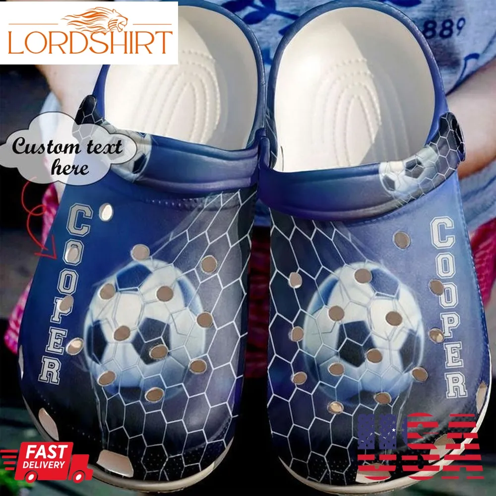 Soccer Personalized Net Sku 2274 Crocs Crocband Clog Comfortable For Mens Womens Classic Clog Water Shoes