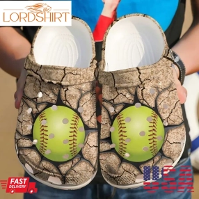 Softball Crack Sku 2376 Crocs Clog Shoes