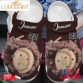 Softball Personalized Clog Custom Crocs Comfortablefashion Style Comfortable For Women Men Kid Print 3D I Am A Softball Player