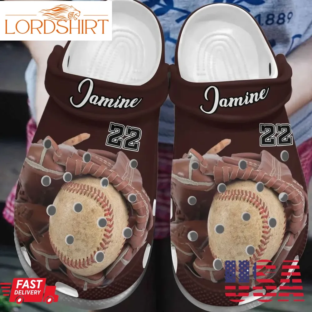 Softball Personalized Clog Custom Crocs Comfortablefashion Style Comfortable For Women Men Kid Print 3D I Am A Softball Player