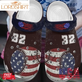 Softball Personalized Clog Custom Crocs Comfortablefashion Style Comfortable For Women Men Kid Print 3D Old School America