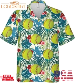 Softball Summer Hawaiian Shirt