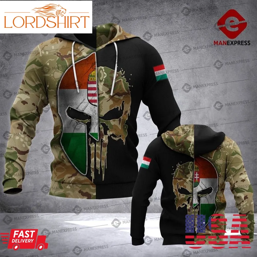 Soldier Spartan Hungary 3D Hoodie For Men And Women All Over Printed Hoodie