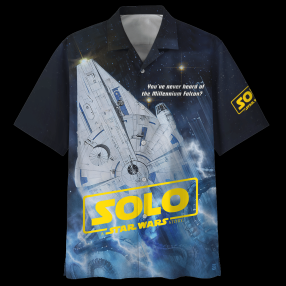 Solo Star Wars Story Millennium Falcon Hawaiian Shirt