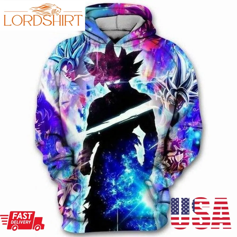 Songoku Dragon Ball Z 3D Hoodie Sweatshirt