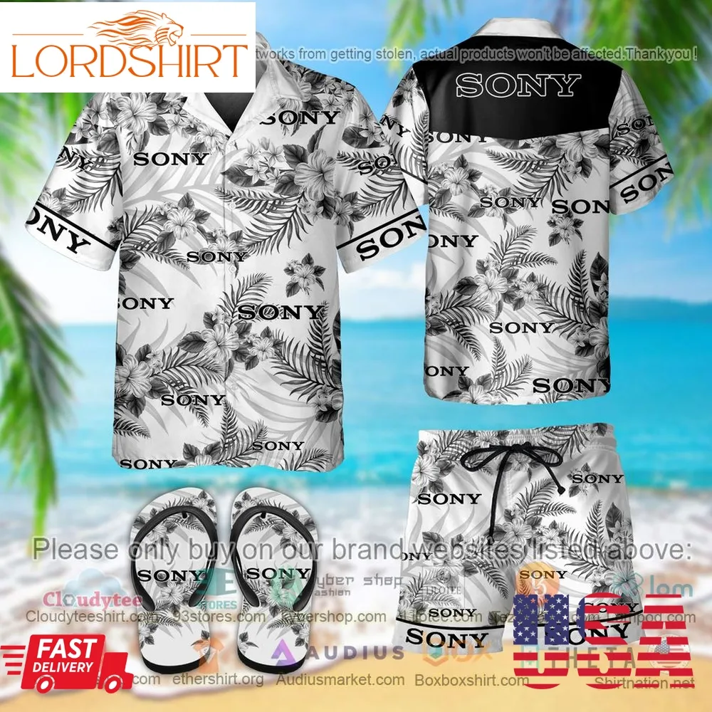 Sony Hawaiian Shirt, Shorts