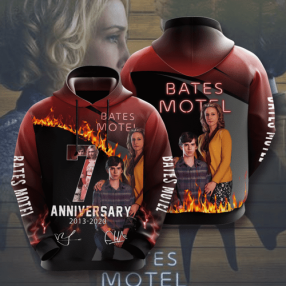 Sports Team Bates Motel Movie Character Anniversary 7 Years 2020 No435 Hoodie 3D