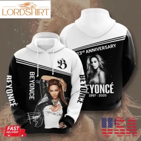 Sports Team Beyonc 23Rd Anniversary 1997 2020 No781 Hoodie 3D