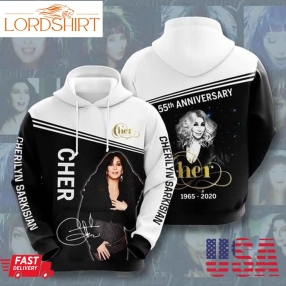 Sports Team Cher 55Th Anniversary Signature No879 Hoodie 3D