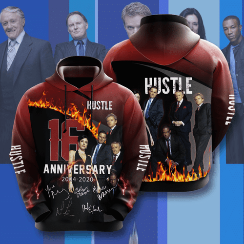 Sports Team Hustle Movie Character Anniversary 16 Years 2020 No425 Hoodie 3D