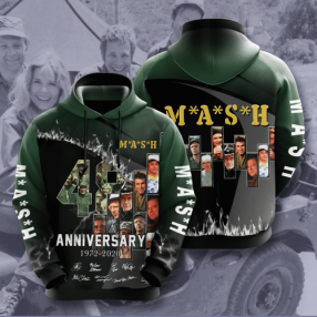 Sports Team M A S H Movie Character Anniversary 48 Years 2020 No302 Hoodie 3D