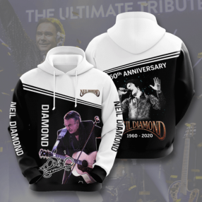 Sports Team Neil Diamond 1960 2020 60Th Anniversary No460 Hoodie 3D