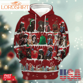 Sproodle Snow Christmas 3D Hoodiegif