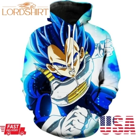 Ssb Vegeta Dragon Ball Supers Hoodie 3D