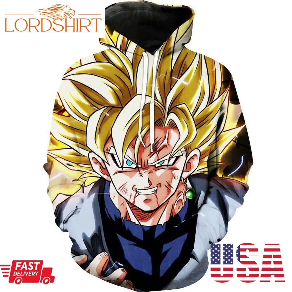 Ssj Goku Black Dragon Ball Super 3Ds Dbz Hoodie 3D