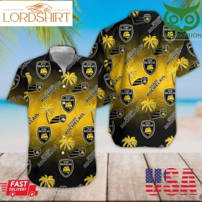 Stade Rochelais Hawaiian Shirt Shortsleeve Summer