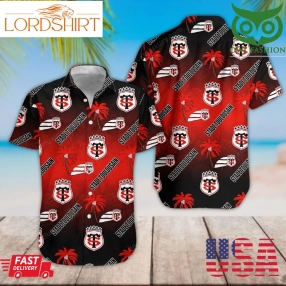 Stade Toulousain Hawaiian Shirt Summer Button Up
