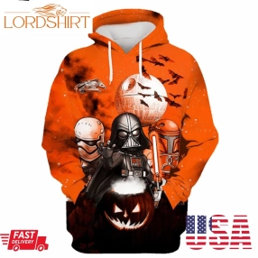 Star Wars Darth Vader Boba Fett Stormtrooper Halloween 3D Hoodie For Men Women S To 5Xl