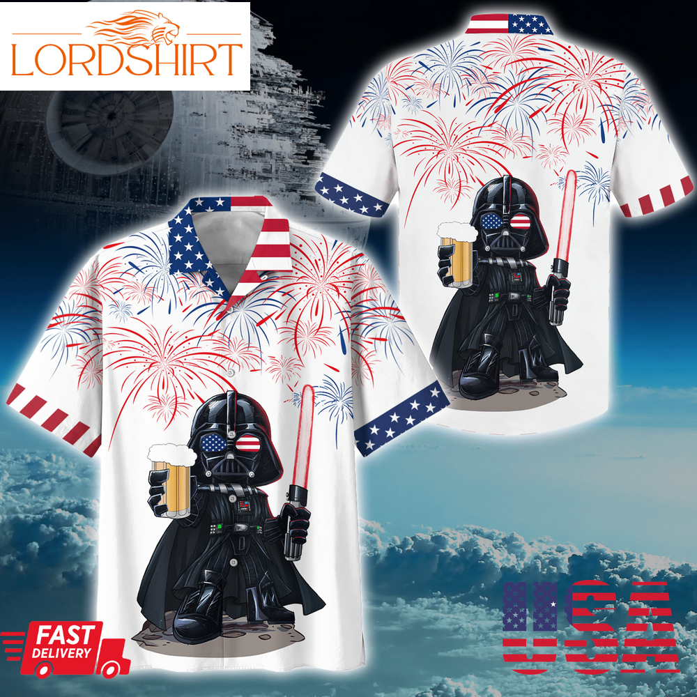 Star Wars Darth Vader Doodle Style Hawaiian Shirtpng