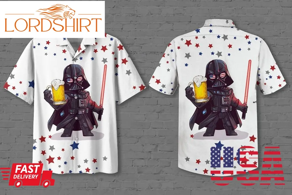 Star Wars Darth Vader With Beer Hawaiian Shirt