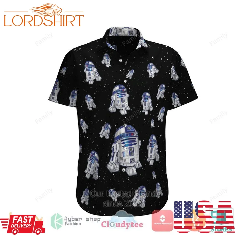 Star Wars R2d2 Hawaiian Shirt