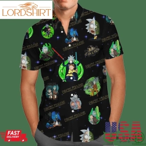 Star Wars Rick Wars Hawaiian Shirt