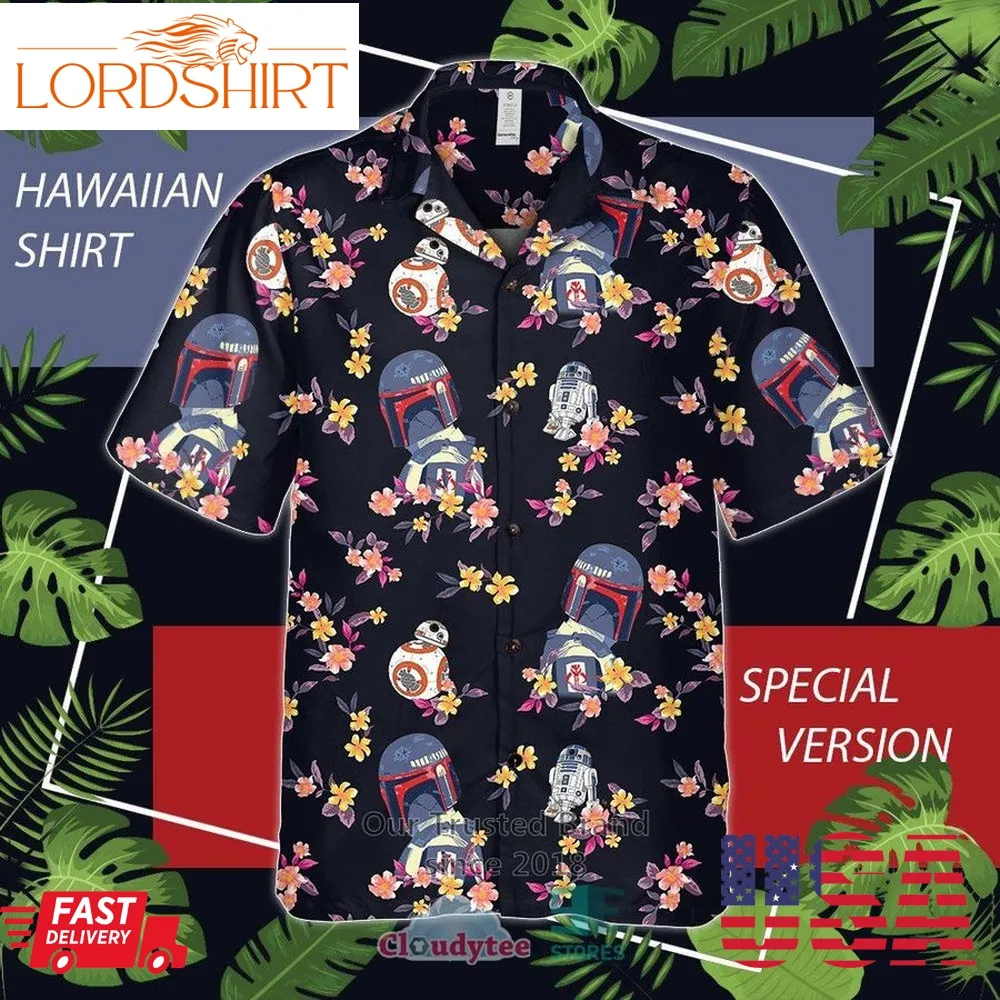 Star Wars Robot Hawaiian Shirt