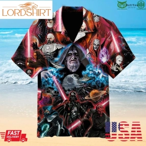 Star Wars Sith Lords Higness Hawaiian Shirt