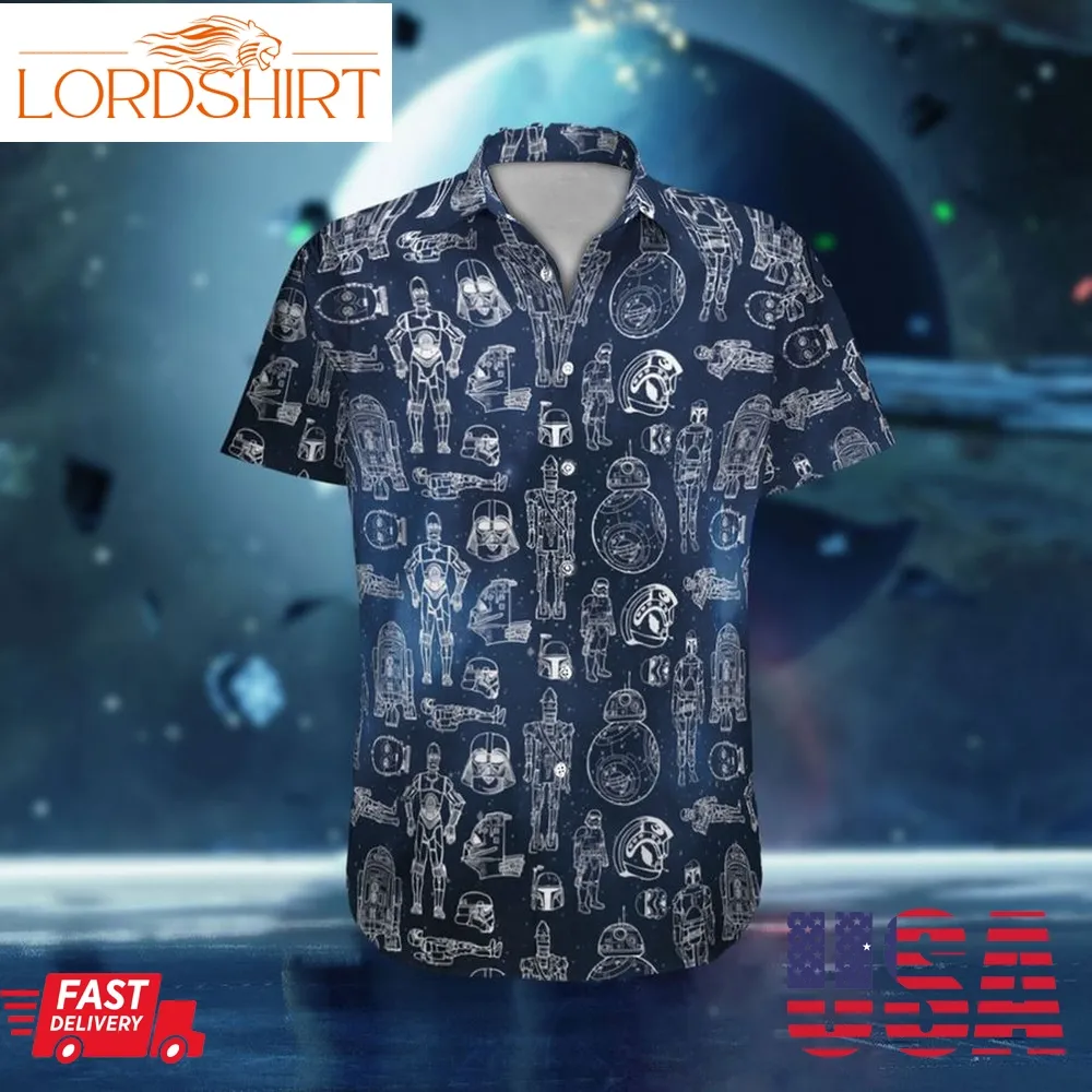 Star Wars Space Ship Battle Hawaiian Shirt, Star Wars Button Shirt, Starwars Beach Shirt, Star Wars Lover Summer Shirt Pht212106a07