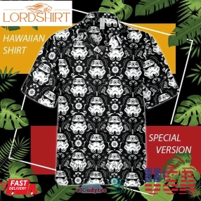 Star Wars Stormtrooper Pattern Hawaiian Shirt