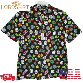 Star Wars Xmas Style Hawaiian Shirt And Shorts