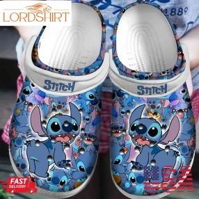 Stitch And Tigger Halloween Gift For Fan Classic Water Rubber Crocs Crocband Clogs, Comfy Footwear