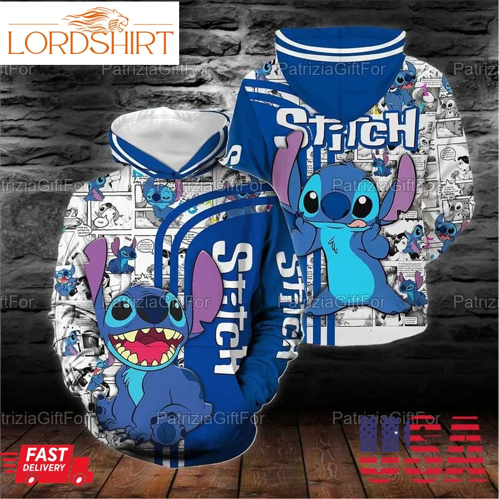 Stitch Movie 3D Stitch Gift For Men Women Stitch Lover