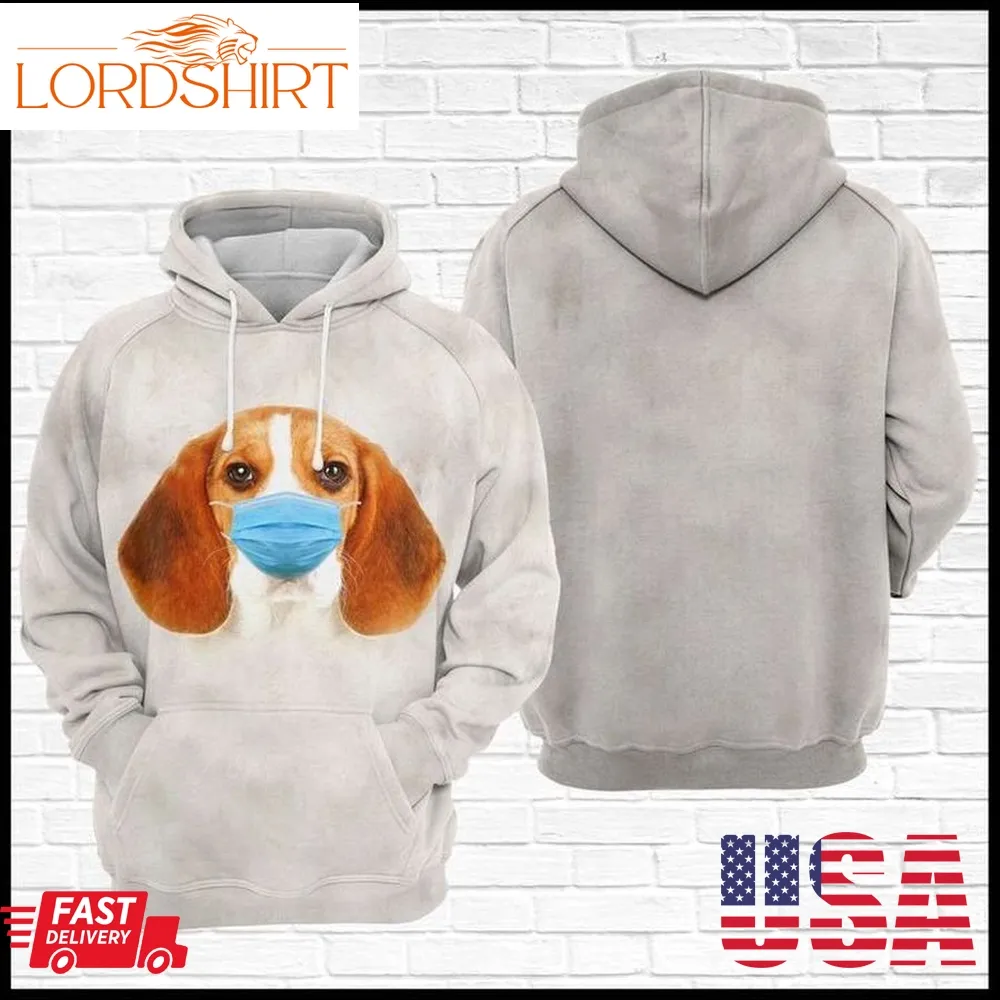 Strong Beagle 3D Hoodie For Men For Women All Over Printed Hoodie