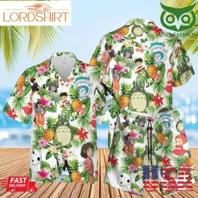 Studio Ghilbi Anime Aloha Hawaiian Summer Outfit