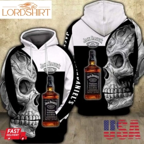 Sugar Skull Jack Daniel S Men And Women 3D Full Printing Hoodie