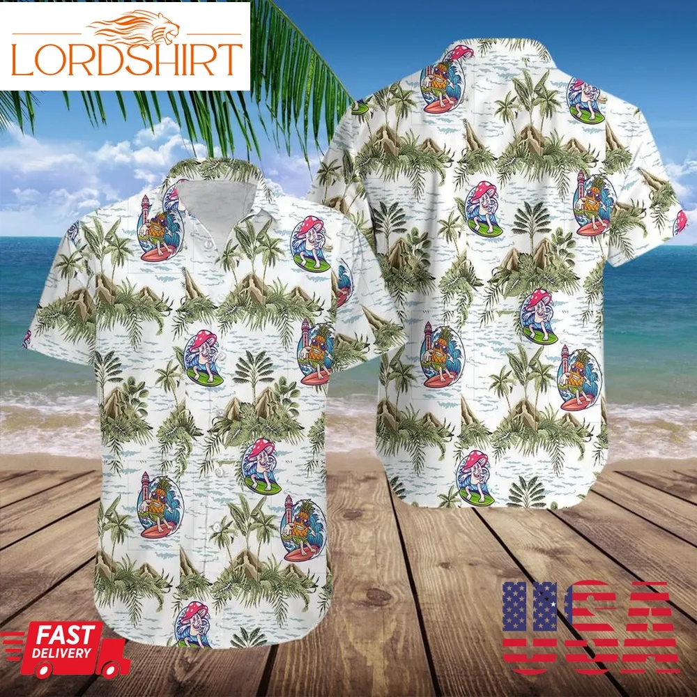 Summer Vibes Coconut Trees Hawaii Shirt