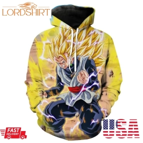 Super Saiyan 3 Goku Black Dragon Ball Super Ssj3 Hoodie 3D