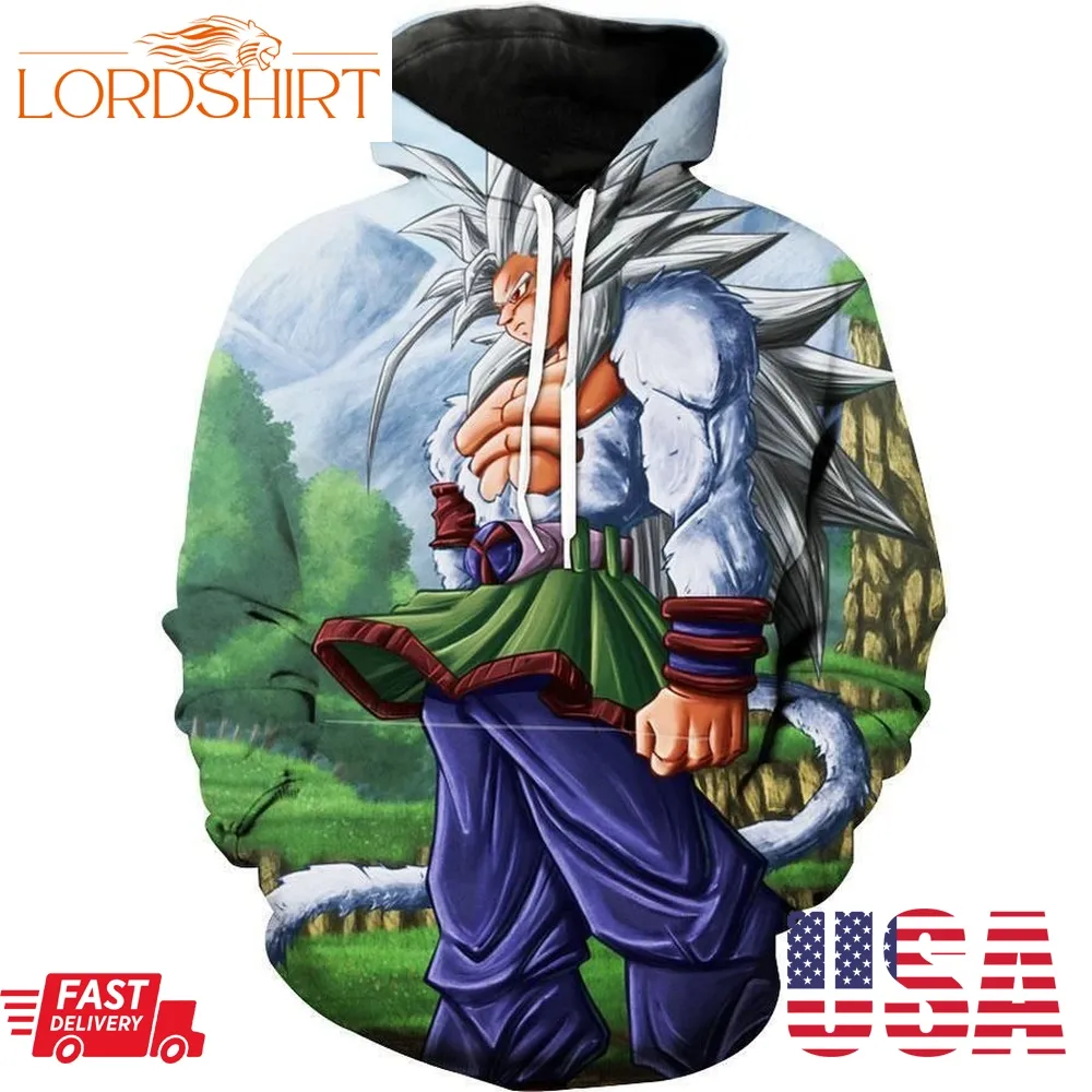 Super Saiyan 5 Goku Dragon Ball Afs Hoodie 3D