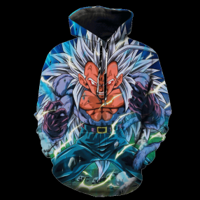 Super Saiyan 5 Vegeta Ssj5 Dragon Ball Af Hoodie 3D