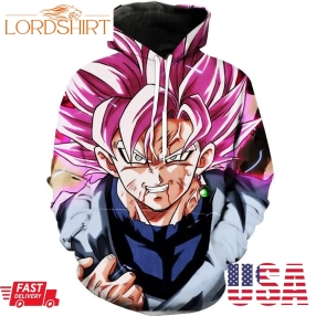 Super Saiyan Rose Goku Black Dragon Ball Super 3Ds Hoodie 3D