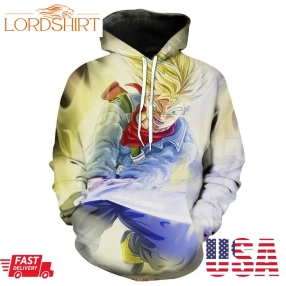 Super Saiyan Trunks Sword Dragon Ball Super Trunks Hoodie 3D