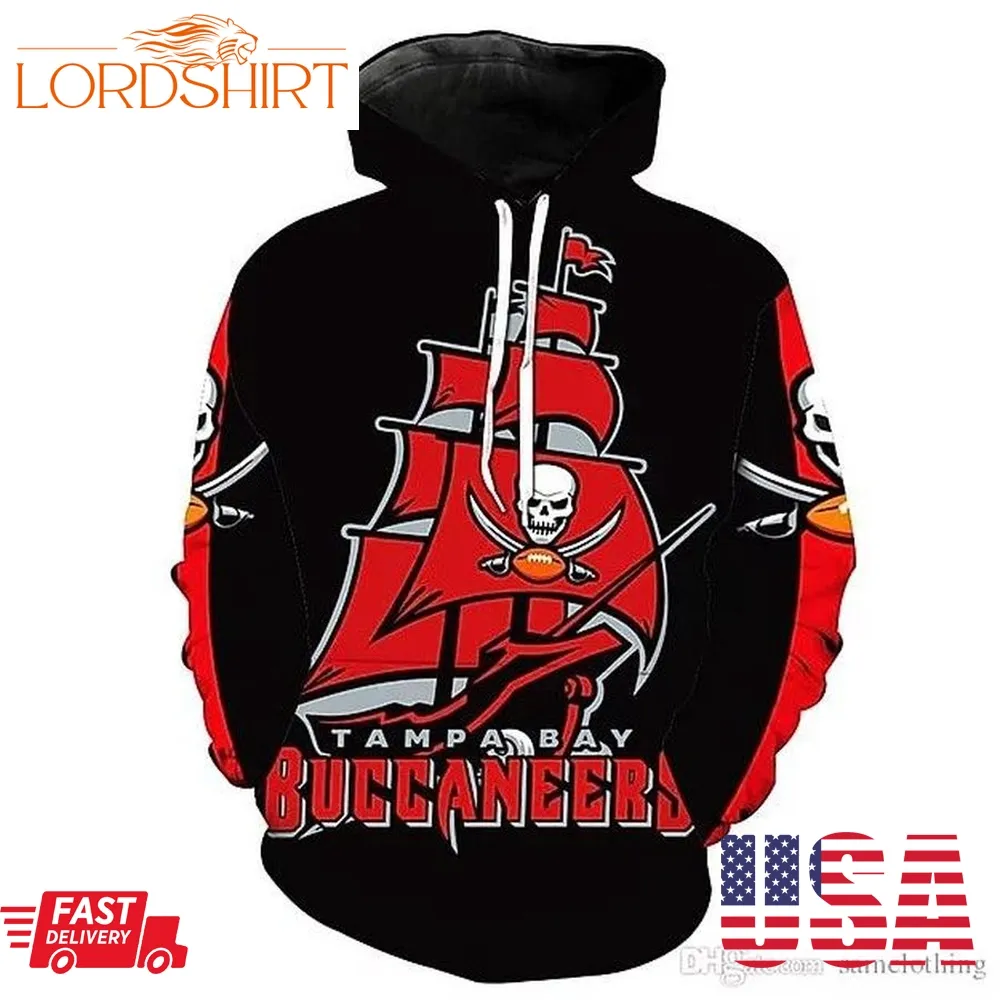 Tampa Bay Buccaneers 3D Hoodie For Men For Women All Over Printed Hoodie