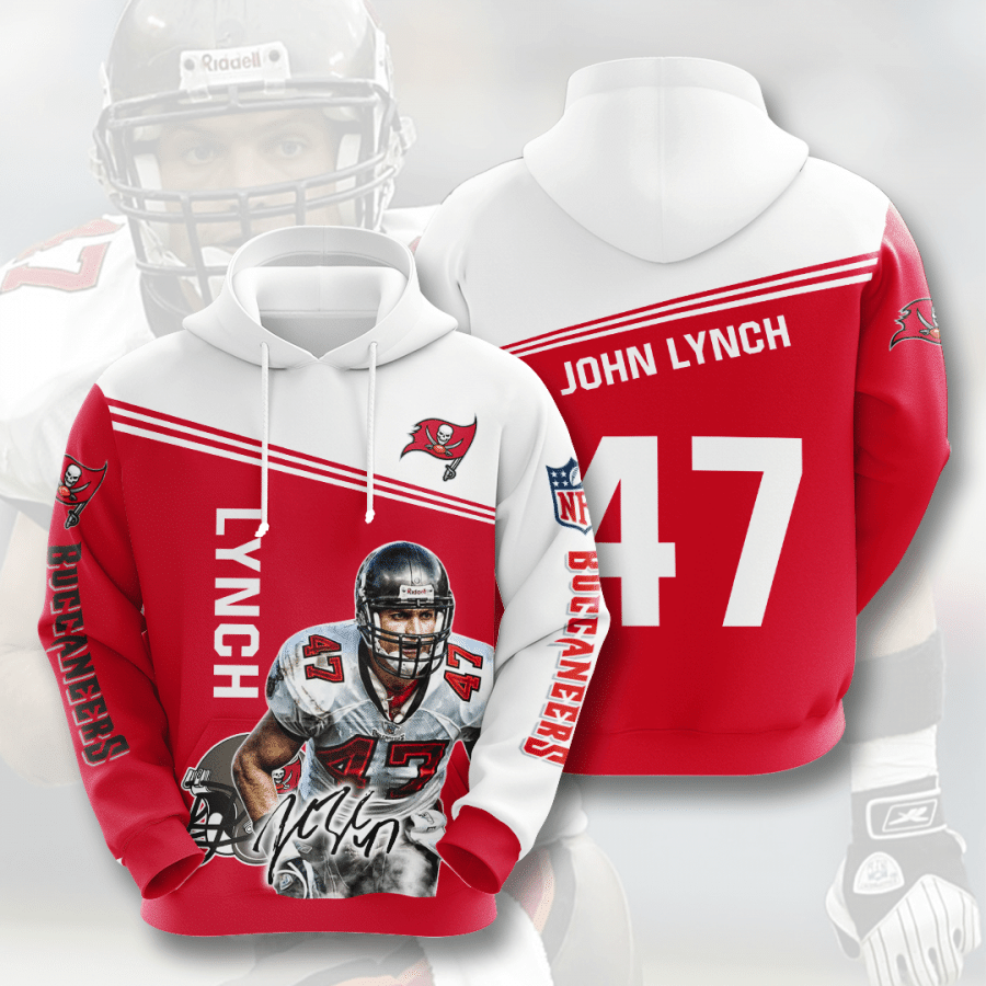 Tampa Bay Buccaneers John Lynch 3D Hoodie For Men For Women All Over Printed Hoodie