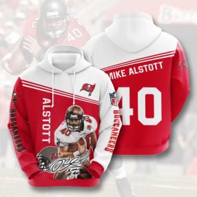 Tampa Bay Buccaneers Mike Alstott 3D Hoodie For Men For Women All Over Printed Hoodie