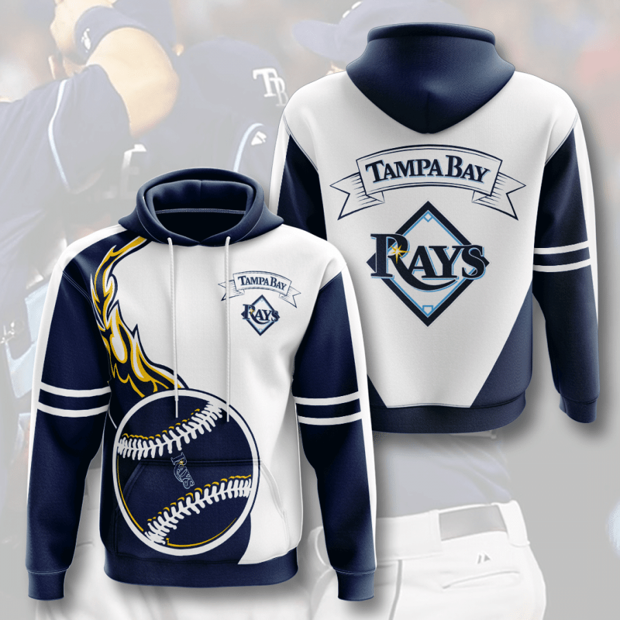 Tampa Bay Rays 3D Hoodie Sweatshirt For Fans Men Women All Over Printed Hoodie