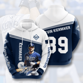 Tampa Bay Rays Kevin Kiermaier 3D Hoodie Sweatshirt For Fans Men Women All Over Printed Hoodie