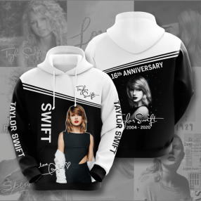 Taylor Swift 16Th Anniversary 2004 2020 3D Hoodie Sweatshirt