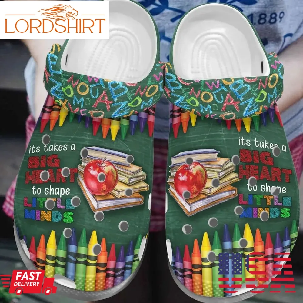 Teacher Personalize Clog Custom Crocs Fashionstyle Comfortable For Women Men Kid Print 3D Teacher Love