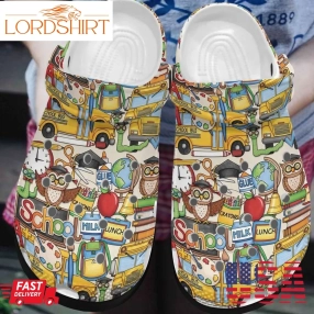 Teacher Personalized Clog Custom Crocs Comfortablefashion Style Comfortable For Women Men Kid Print 3D Teacher Pattern